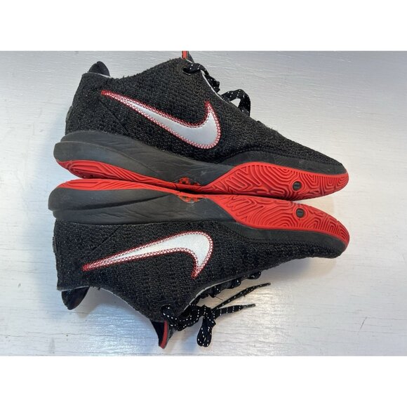 Nike LeBron 20 Trinity Mens Size 10.5 Black University Red Gold DJ5423 001 - Picture 6 of 16